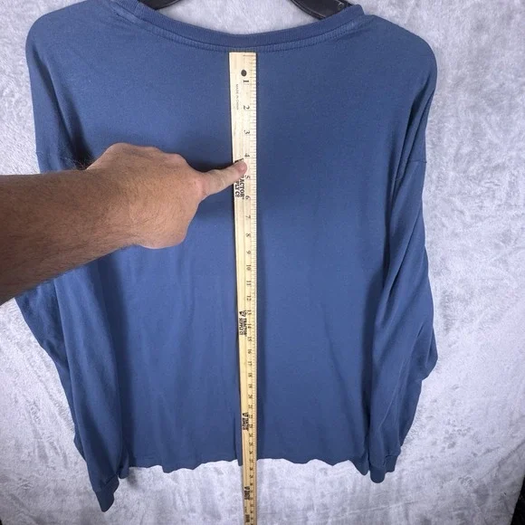 Polo Ralph Lauren Men's Vneck Regular 2XL Blue Pullover Knit Sweater Preppy Golf - Picture 7 of 13